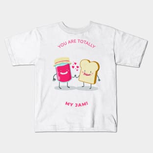 funny T-Shirt for Valentine's Day and coubls valentines day gift for daughter Kids T-Shirt